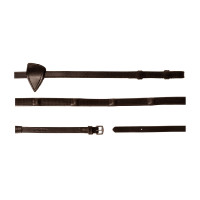 Redini in gomma Dy'on 1/2 con 7 fermagli integrati Marrone Redini in gomma Dy'on 1/2 con 7 fermagli integrati Marrone