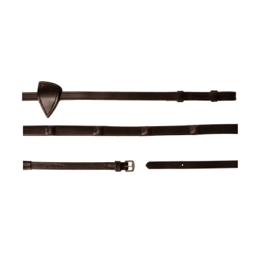 Redini in gomma Dy'on 1/2 con 7 fermagli integrati Marrone Redini in gomma Dy'on 1/2 con 7 fermagli integrati Marrone