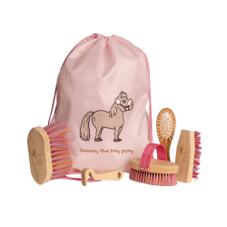 Set sac da striglia Sammy kids Grooming Deluxe di Kentucky Rosa antico Set sac da striglia Sammy kids Grooming Deluxe di Kentucky Rosa antico
