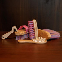 Set sac da striglia Sammy kids Grooming Deluxe di Kentucky Rosa antico Set sac da striglia Sammy kids Grooming Deluxe di Kentucky Rosa antico