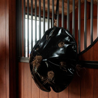 Sacca per fieno Play & Slowfeeder rotonda Grooming Deluxe by Kentucky Nero