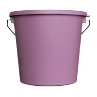 Secchio con coperchio Grooming Deluxe by Kentucky Nero