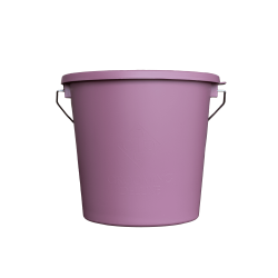 Secchio con coperchio Grooming Deluxe by Kentucky Rosa antico Secchio con coperchio Grooming Deluxe by Kentucky Rosa antico