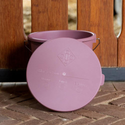 Secchio con coperchio Grooming Deluxe by Kentucky Rosa antico Secchio con coperchio Grooming Deluxe by Kentucky Rosa antico