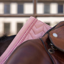 Sottosella Kentucky Velvet Mini Pearls Jumping Rosa antico