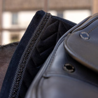 Sottosella Kentucky velvet mini Pearls Dressage Nero Sottosella Kentucky velvet mini Pearls Dressage Nero