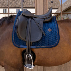 Sottosella Kentucky velvet mini Pearls Dressage Marina Blu marino