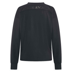 Felpa Imperial Riding Horse Angel donna Nero