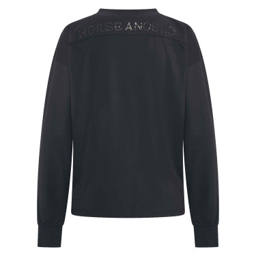 Felpa Imperial Riding Horse Angel donna Nero