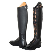 Stivali da equitazione Imperial Riding Olania Dressage alti/largi Mancante nero / rosa
