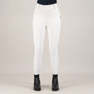 Leggings da equitazione da competizione Imperial Riding Tamara Bianco