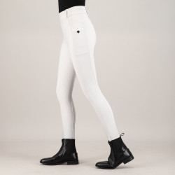 Leggings da equitazione da competizione Imperial Riding Tamara Bianco