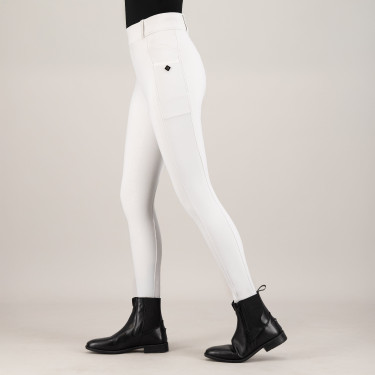 Leggings da equitazione da competizione Imperial Riding Tamara Bianco