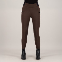 Leggings da equitazione HV Polo Estrelle FullGrip donna Legno Beige Leggings da equitazione HV Polo Estrelle FullGrip donna Legno Beige