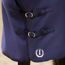 Coperta in pile con collo Imperial Riding Fundamental Marina Blu marino Coperta in pile con collo Imperial Riding Fundamental Marina Blu marino