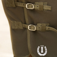 Coperta in pile con collo Imperial Riding Fundamental Marina Blu marino