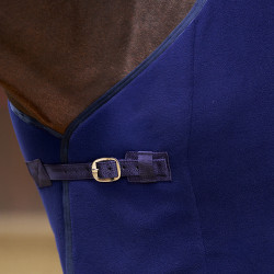 Coperta in pile Imperial Riding Fundamental Marina Blu marino