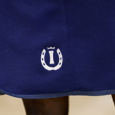 Coperta in pile Imperial Riding Fundamental Marina Blu marino