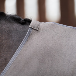Coperta in pile Imperial Riding Fundamental Grigio Coperta in pile Imperial Riding Fundamental Grigio