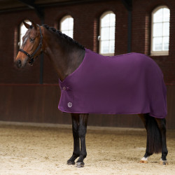 Coperta in pile Imperial Riding Fundamental Basic Fico Viola Coperta in pile Imperial Riding Fundamental Basic Fico Viola