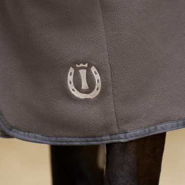 Coperta in pile Imperial Riding Fundamental Basic Grigio