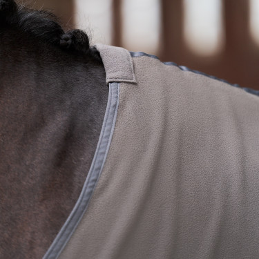 Coperta in pile Imperial Riding Fundamental Basic Grigio