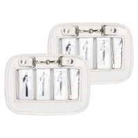 Numero di gara HV Polo Gloria square per 2 Bianco Numero di gara HV Polo Gloria square per 2 Bianco