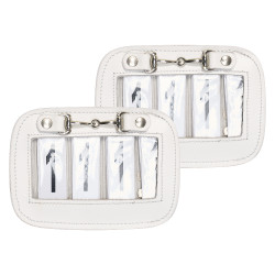 Numero di gara HV Polo Gloria square per 2 Bianco