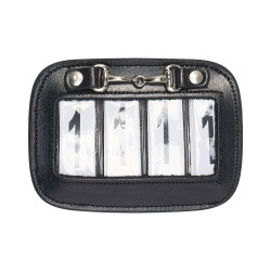 Numero di gara HV Polo Gloria square per 2 Nero