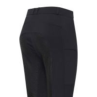 Pantaloni da equitazione riscaldati Imperial Riding donna Nero Pantaloni da equitazione riscaldati Imperial Riding donna Nero