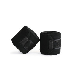 Fasce da polo Equestrian Stockholm Tutto nero scintillante