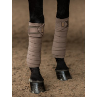 Fasce da polo Equestrian Stockholm Tutto nero scintillante Fasce da polo Equestrian Stockholm Tutto nero scintillante