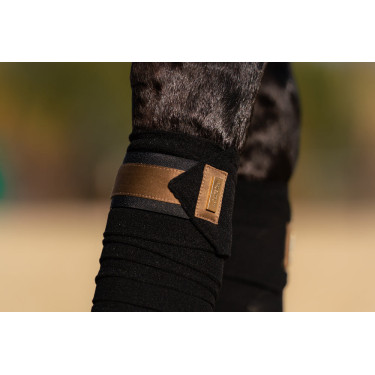 Fasce da polo Equestrian Stockholm Ottone dorato