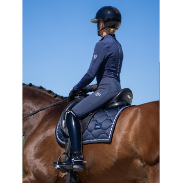 Maglia tecnica Equestrian Stockholm Air Breeze da donna Blu notte Blu marino Maglia tecnica Equestrian Stockholm Air Breeze da donna Blu notte Blu marino