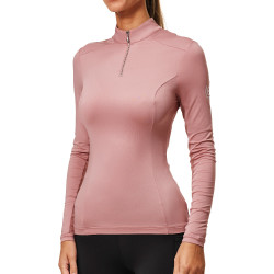 Maglia tecnica Equestrian Stockholm Air Breeze da donna Rosa