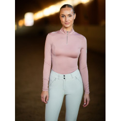 Maglia tecnica Equestrian Stockholm Air Breeze da donna Rosa