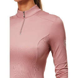 Maglia tecnica Equestrian Stockholm Air Breeze da donna Rosa