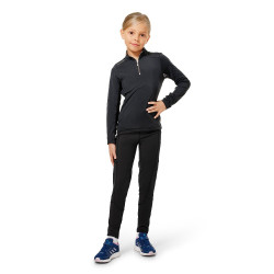 Base Layer Equestrian Stockholm Air Breeze Sunshirt Young Rider Nero