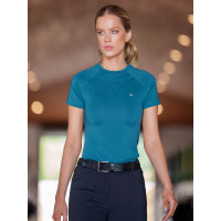 Maglia base Equestrian Stockholm Dynamic da donna a maniche corte Nero edizione