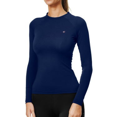Base Layer Equestrian Stockholm Dynamic donna maniche lunghe Laguna blush