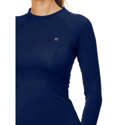 Base Layer Equestrian Stockholm Dynamic donna maniche lunghe Laguna blush