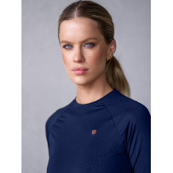 Base Layer Equestrian Stockholm Dynamic donna maniche lunghe Laguna blush