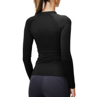 Base Layer Equestrian Stockholm Dynamic donna maniche lunghe Nero