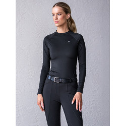 Base Layer Equestrian Stockholm Dynamic donna maniche lunghe Nero