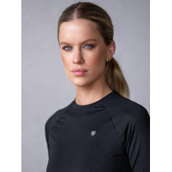 Base Layer Equestrian Stockholm Dynamic donna maniche lunghe Nero