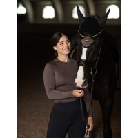 Base Layer Equestrian Stockholm Dynamic donna maniche lunghe Laguna blush Arancione