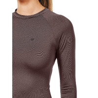 Base Layer Equestrian Stockholm Dynamic donna maniche lunghe Mocha moderno Marrone