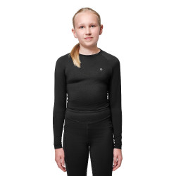 Base layer Equestrian Stockholm Dynamic Young Rider a maniche lunghe Nero Base layer Equestrian Stockholm Dynamic Young Rider a maniche lunghe Nero