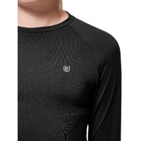 Base layer Equestrian Stockholm Dynamic Young Rider a maniche lunghe Nero Base layer Equestrian Stockholm Dynamic Young Rider a maniche lunghe Nero