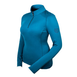 Base layer Equestrian Stockholm Vision a maniche lunghe da donna Blu aurora
